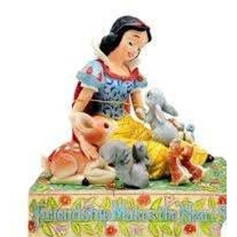 Disney Traditions Jim Shore Snow White Friendship Makes Heart Sing Decor